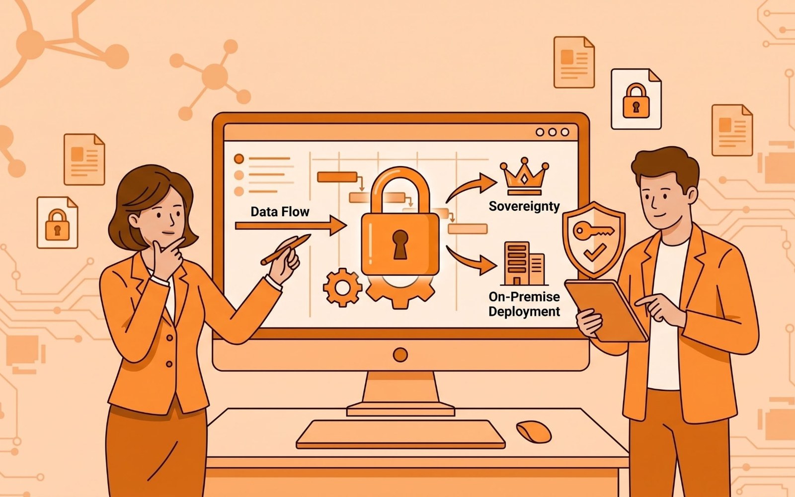 Data security in enterprise project management software: security, sovereignty & deployment explained