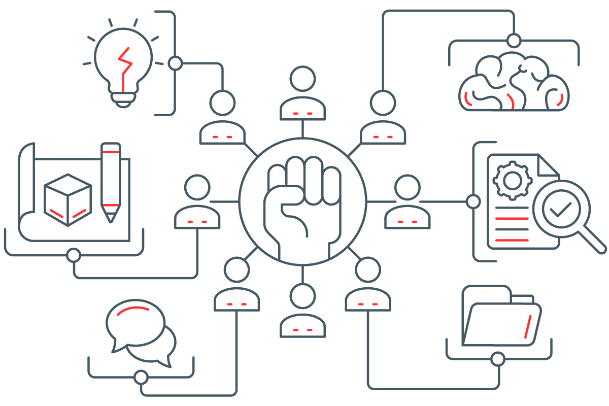 Team collaboration in prototyping