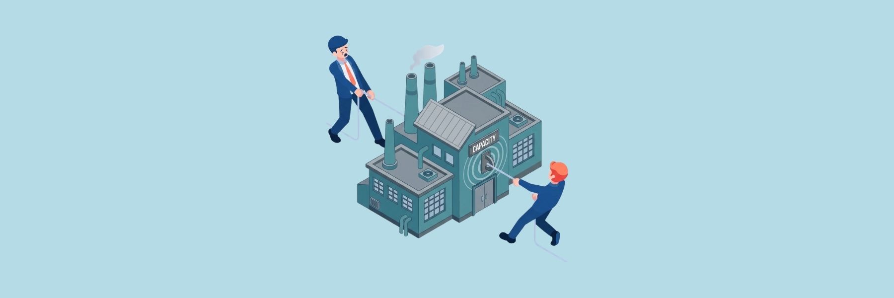The hidden problem: projects compete for the same capacity