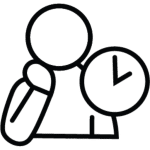 Slower decisions caused by fragmented information