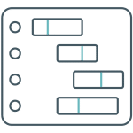 Diagrammes de Gantt pour la planification des projets d'investissement